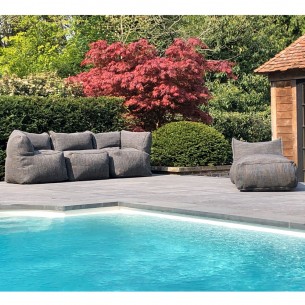 Ensemble de fauteuils DOTTY MARBELLA anthracite 4 modules 2