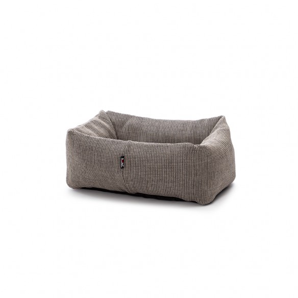 DOG BASKET Luxury Dog Bed Grey size S