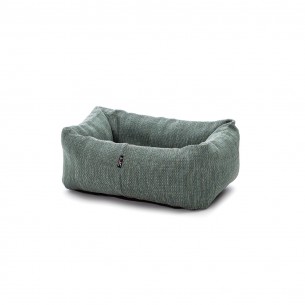 DOG BASKET Luxury Dog Bed Turquoise size S