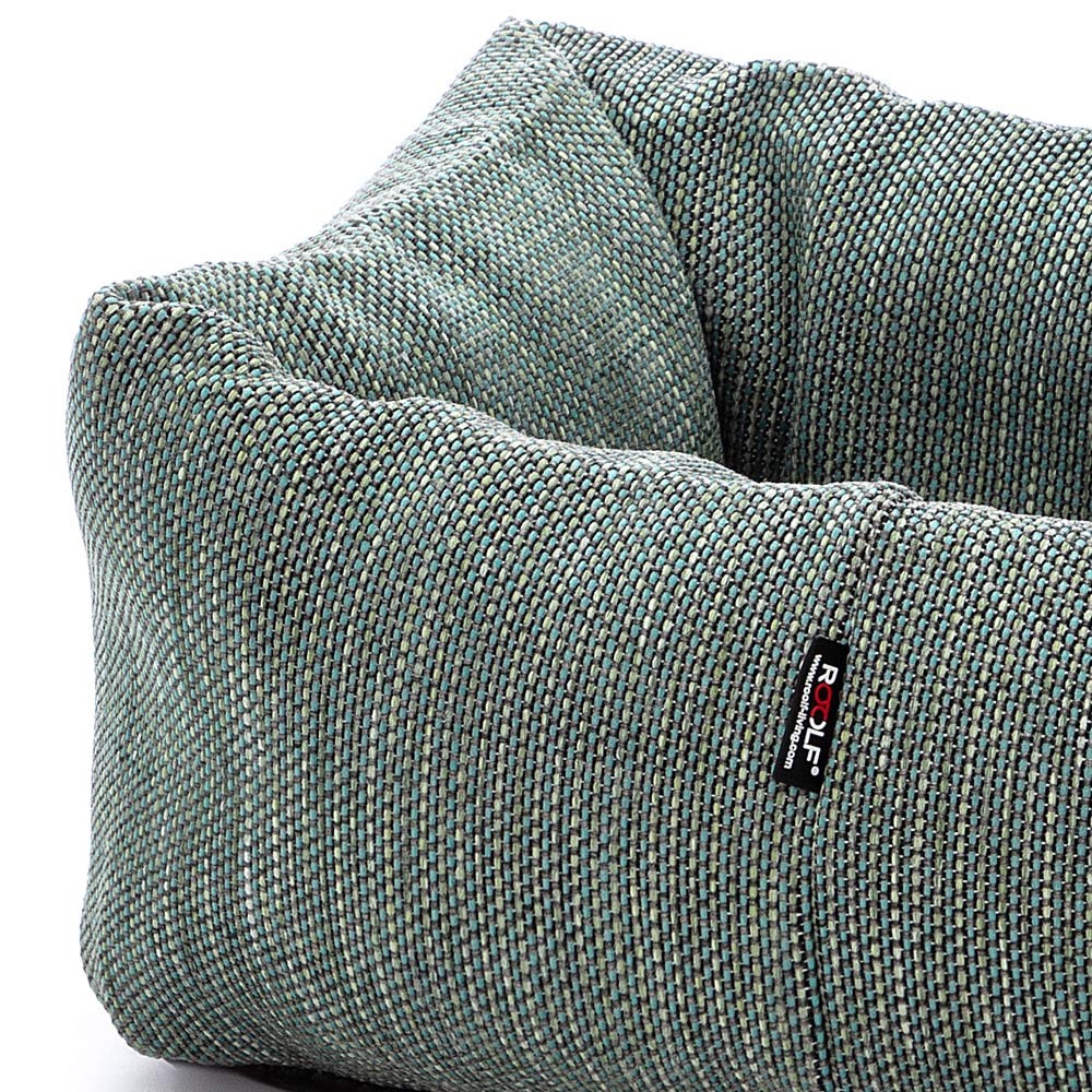 DOG BASKET Luxury Dog Bed turquoise size S Roolf Living