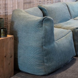 DOTTY LAGON Armchair Set 3 Seater Turquoise Size XL 2