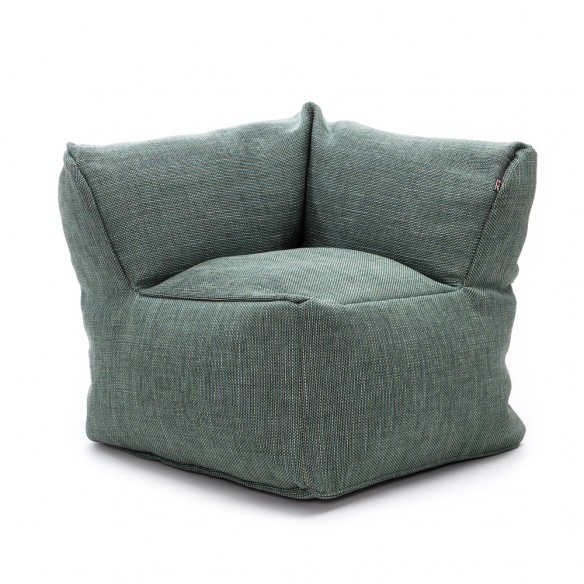 DOTTY LAGON CORNER Armchair Set 3 Seater Turquoise Size XL