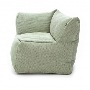 Fauteuil d’angle DOTTY CLUB CORNER vert pistache taille XL 2