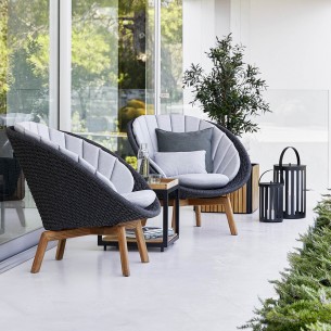 Fauteuil de jardin PEACOCK Cane line 2
