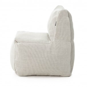 Fauteuil de jardin DOTTY blanc taille XL 2