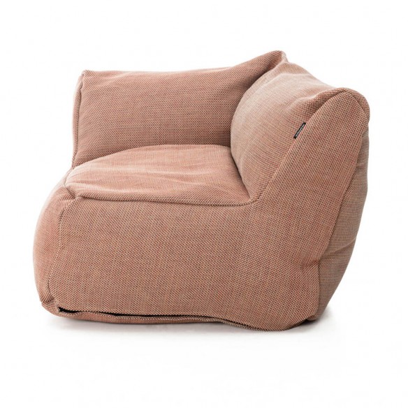 Fauteuil d’angle DOTTY CLUB CORNER terracotta taille M