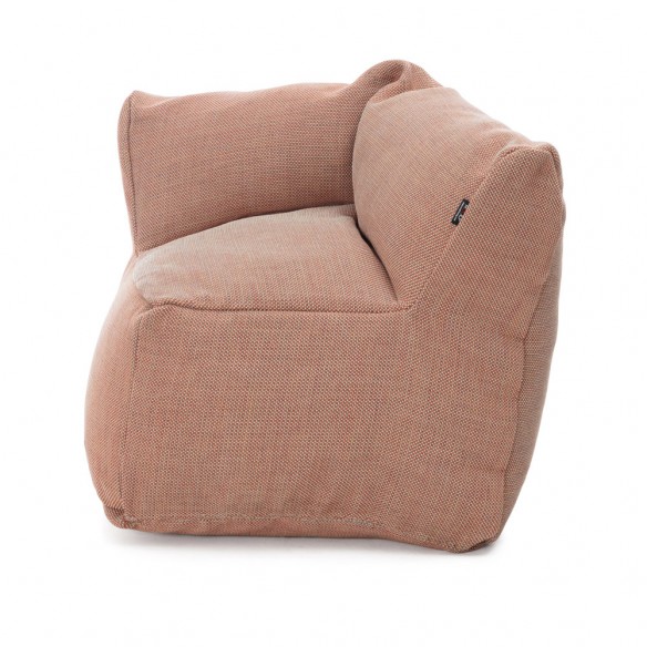 Fauteuil d’angle DOTTY CLUB CORNER terracotta taille XL