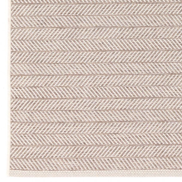 RYLANDER Taupe Polypropylene Outdoor Rug 230x330cm