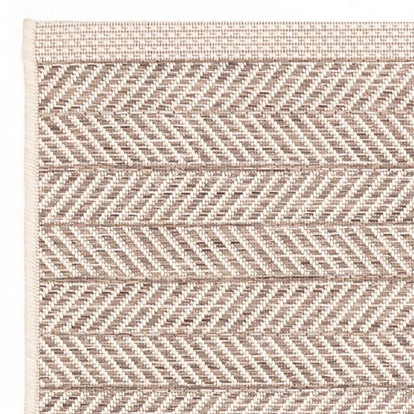 RYLANDER Taupe Polypropylene Outdoor Rug 230x330cm