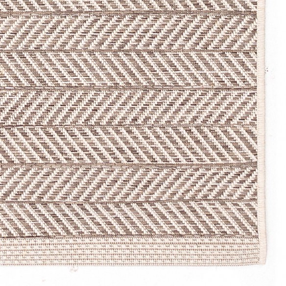 RYLANDER Taupe Polypropylene Outdoor Rug 230x330cm