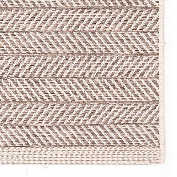 RYLANDER Taupe Polypropylene Outdoor Rug 230x330cm