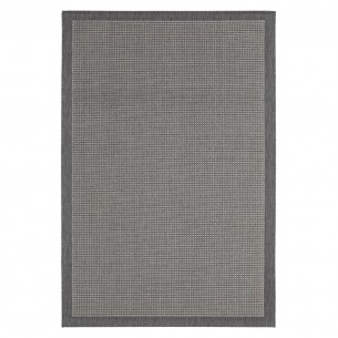 HUDSON Grey Polypropylene Outdoor Rug 230x330cm 2