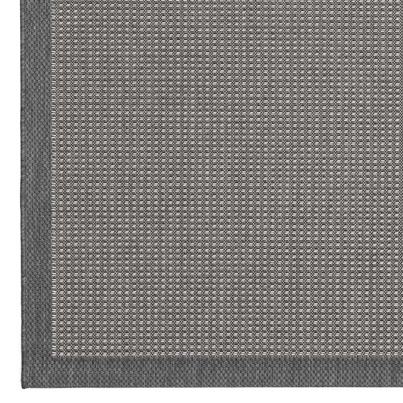 Tapis d'extérieur HUDSON Gris en polypropylène 230x330cm