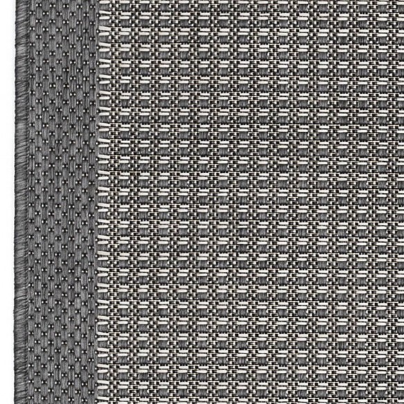 Tapis d'extérieur HUDSON Gris en polypropylène