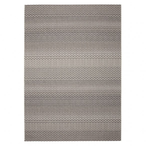 ZIGGY Anthracite Beige Polypropylene Outdoor Rug 230x330cm