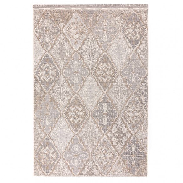 Tapis d'extérieur BRIGHTON Gris en polypropylène 230x330cm