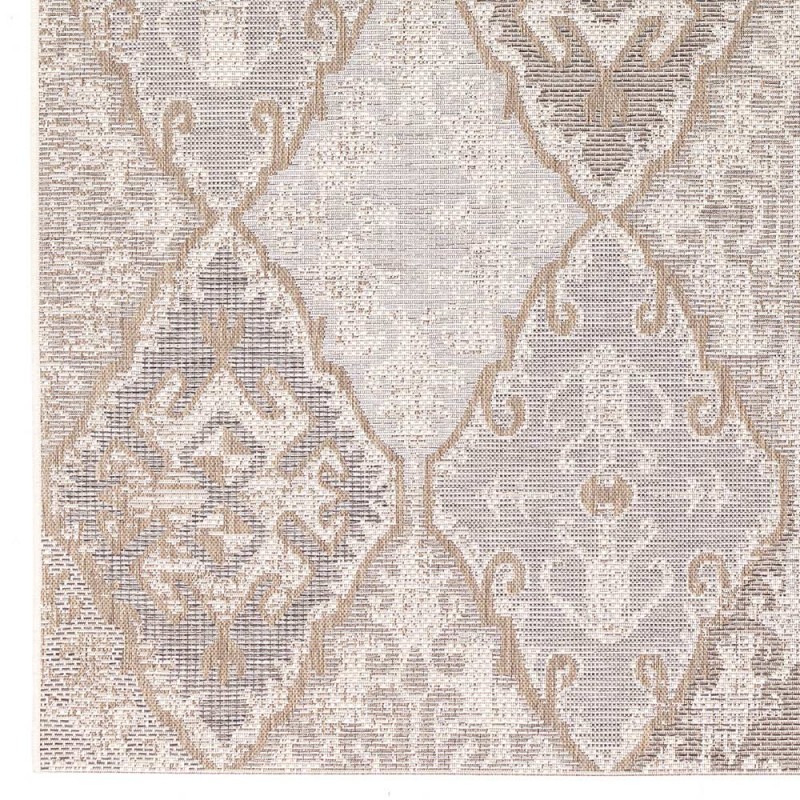 Tapis d'extérieur BRIGHTON Gris en polypropylène 230x330cm