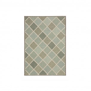 Tapis d'extérieur MERIDIAN Turquoise en polypropylène 2