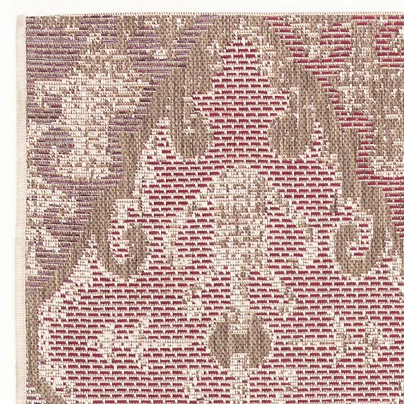 Tapis d'extérieur BRIGHTON Prune en polypropylène