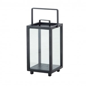 Lanterne LIGHTHOUSE H42cm en aluminium gris lave 2