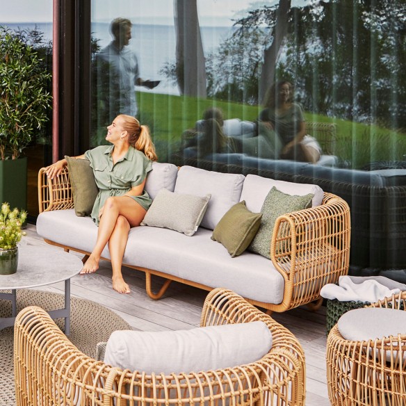 Canapé de jardin NEST 3 places