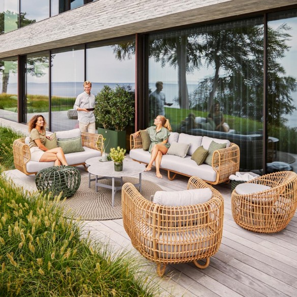 Canapé de jardin NEST 3 places