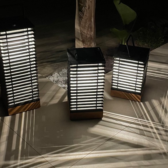 TEKURA Solar Lantern trio Adjustable Brightness