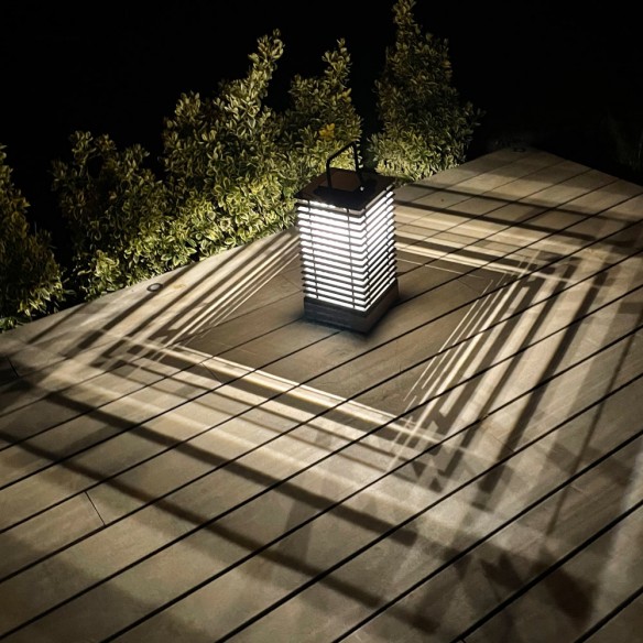 TEKURA Solar Lantern H46cm Adjustable Brightness