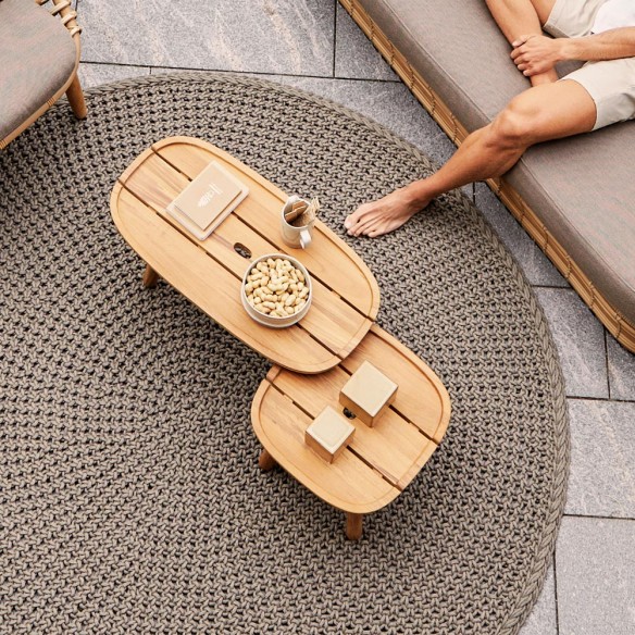 ROYAL Square Coffee Table in Teak