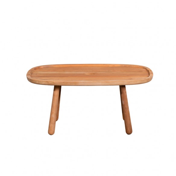 ROYAL Rectangular Coffee Table in Teak W76cm