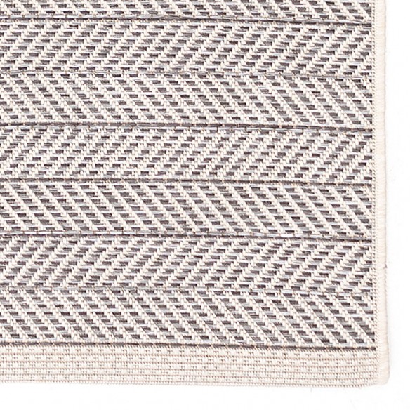 RYLANDER Grey Polypropylene Outdoor Rug 180x280cm