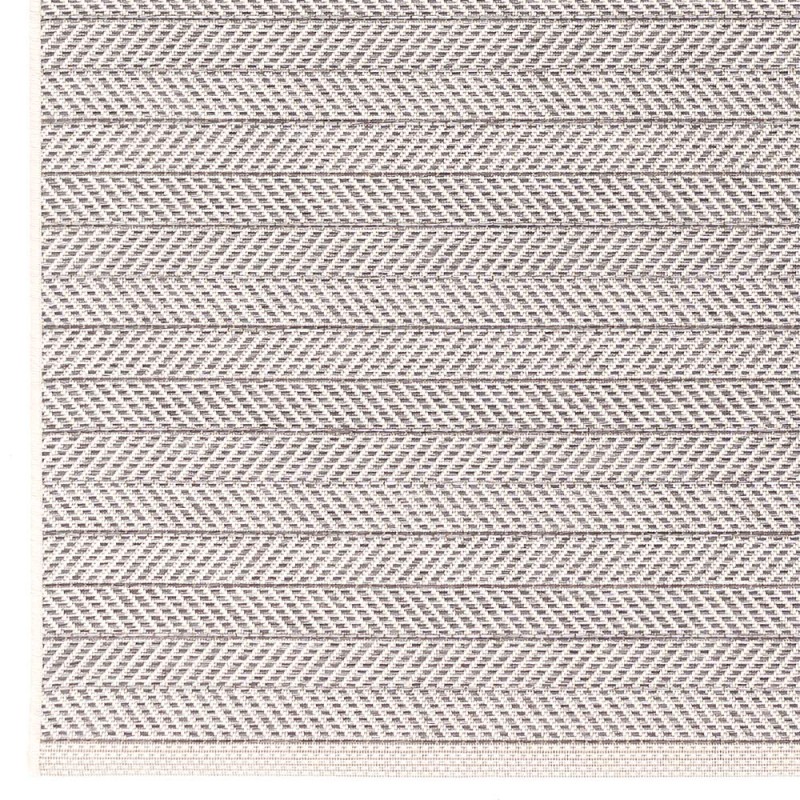 Tapis d'extérieur RYLANDER Gris en polypropylène 160x230cm