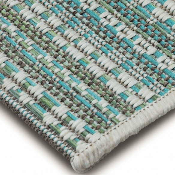 ZULU Lime Polypropylene Outdoor Rug