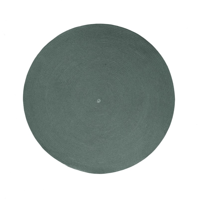 CIRCLE Dark Green Polypropylene Round...