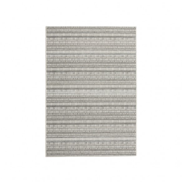 Tapis d'extérieur ZULU Argent en polypropylène 180x280cm