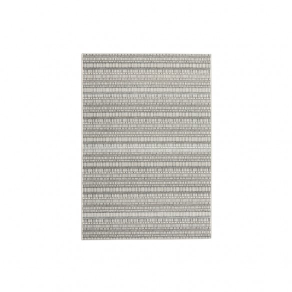 Tapis d'extérieur ZULU Argent en polypropylène 160x230cm