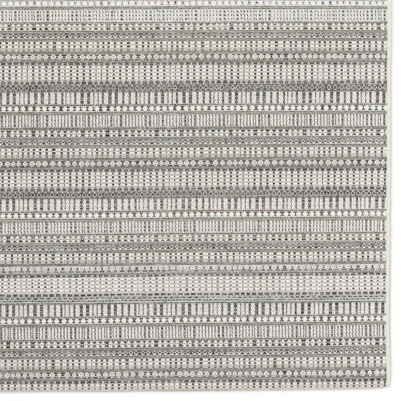 Tapis d'extérieur ZULU Argent en polypropylène 160x230cm