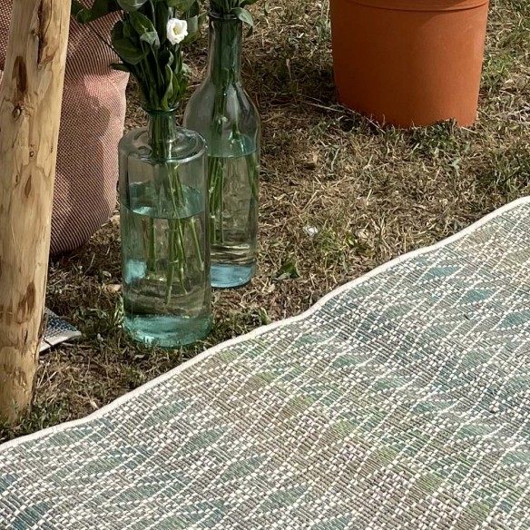 Tapis d'extérieur HARLEQUIN Lime Beige en polypropylène 230x330cm