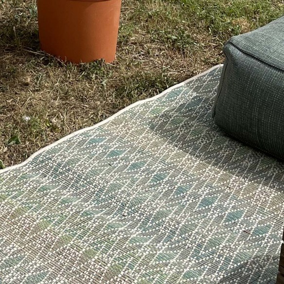 HARLEQUIN Lime Beige Polypropylene Outdoor Rug 180x280cm