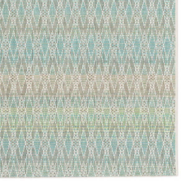 HARLEQUIN Lime Beige Polypropylene Outdoor Rug 180x280cm