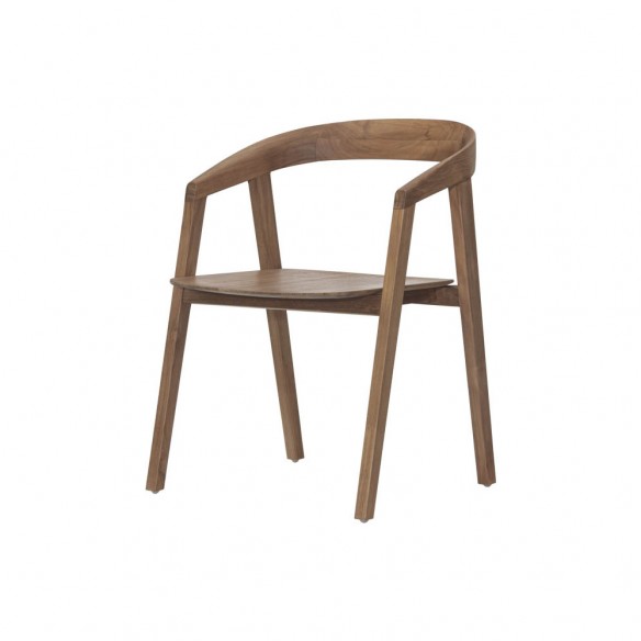 ARC Dining Chair in Natural Reclaimed Teak - Dareels