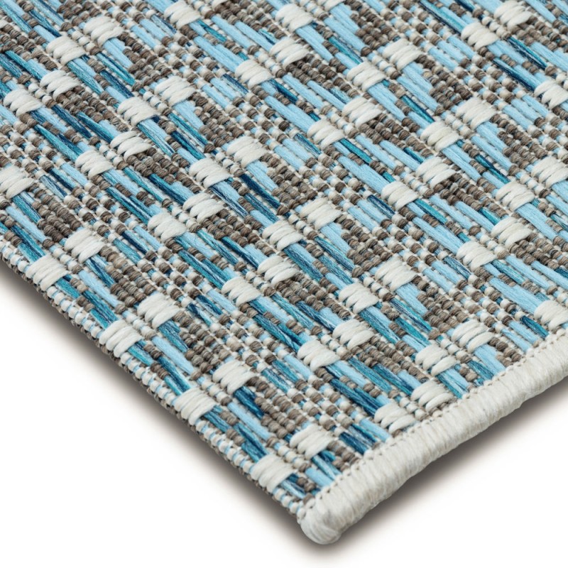 Tapis d'extérieur SIENNA Bleu en polypropylène 230x330cm