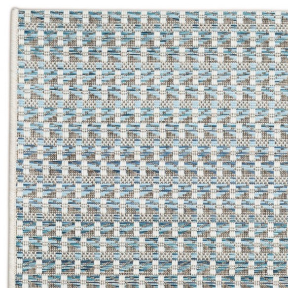 Tapis d'extérieur SIENNA Bleu en polypropylène 230x330cm