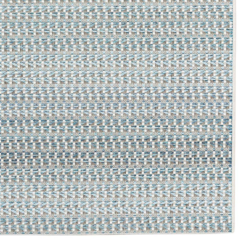 SIENNA Blue Polypropylene Outdoor Rug 230x330cm
