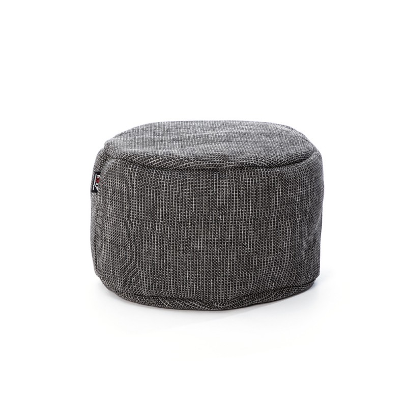 DOTTY Round Pouf Anthracite W50cm