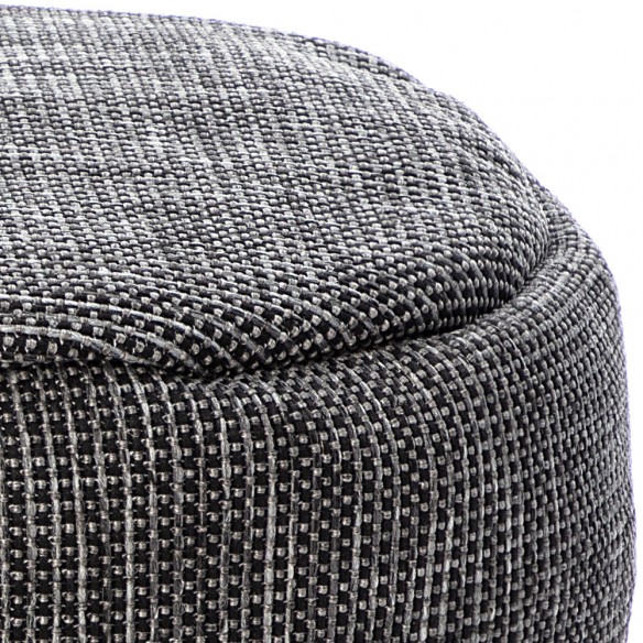 DOTTY Round Pouf Anthracite W50cm