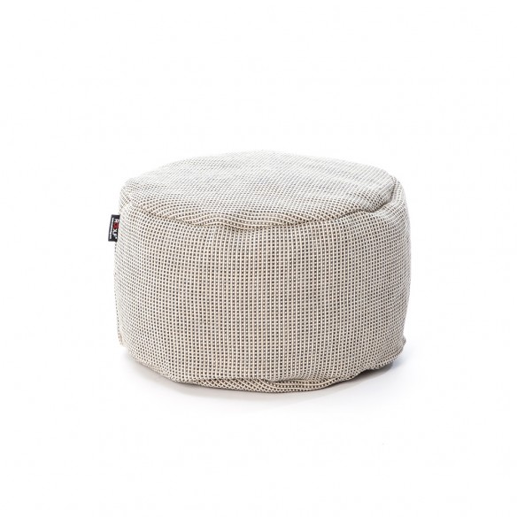 DOTTY Round Pouf Beige W50cm