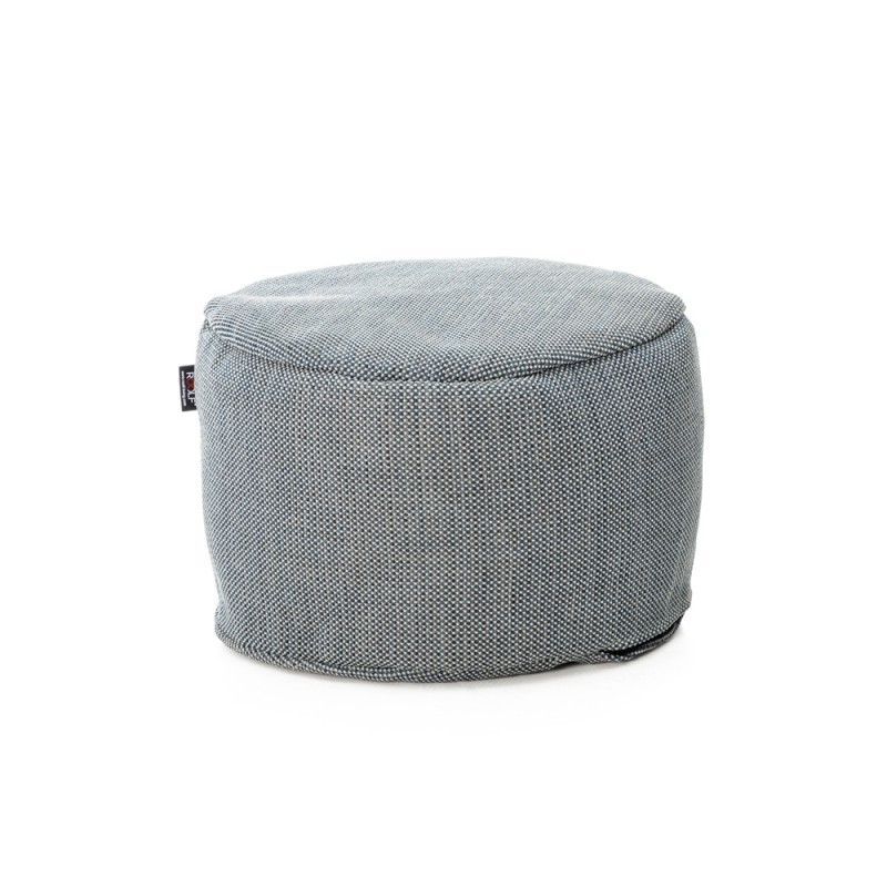 Pouf rond DOTTY bleu marine D50cm