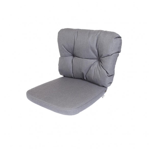 Ocean Outdoor Dining Chair Soft Rope Dark Grey