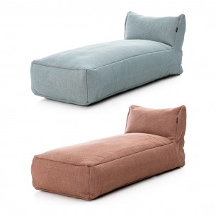 DOTTY Long Chair Duo Pastel Blue Terracotta 2